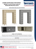 Preassembled 15/16 Person Lockers and Wall Mounted Lockers (2601023)